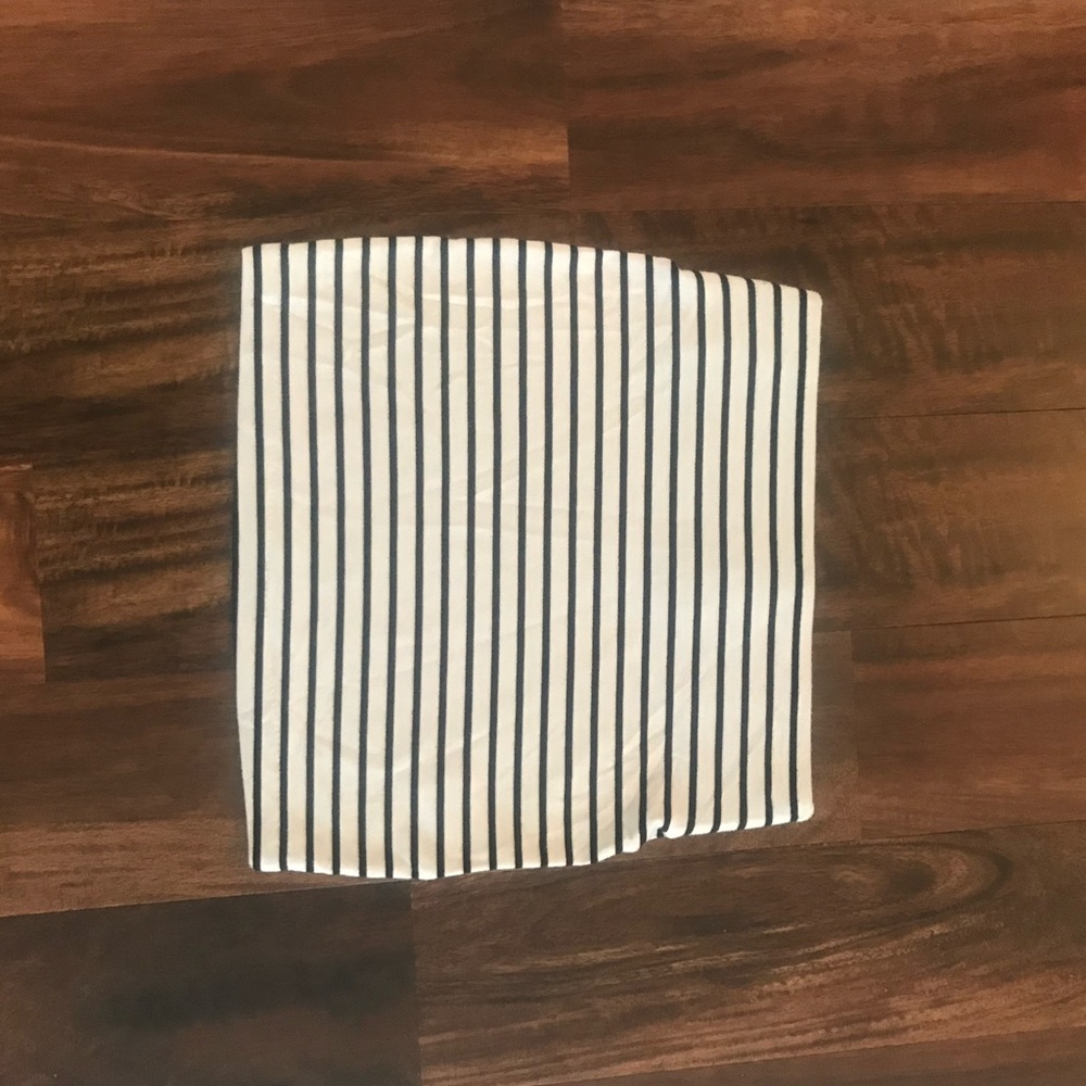 BCBGeneration striped pencil skirt